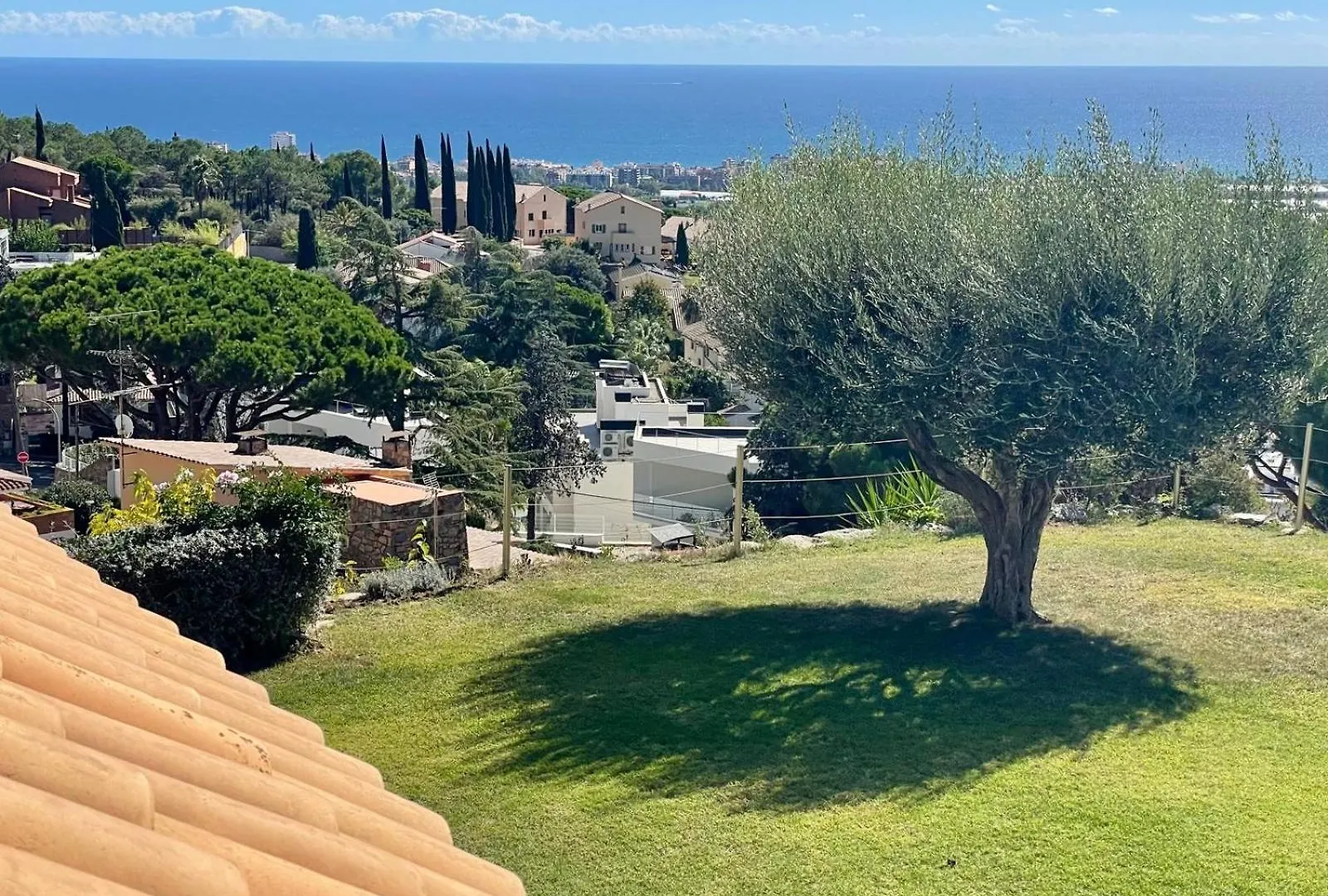 Palm Maresme - Suite With Bathroom And Terrasse With Ocean Views In A Private Villa Vilassar De Dalt Nocleg ze śniadaniem